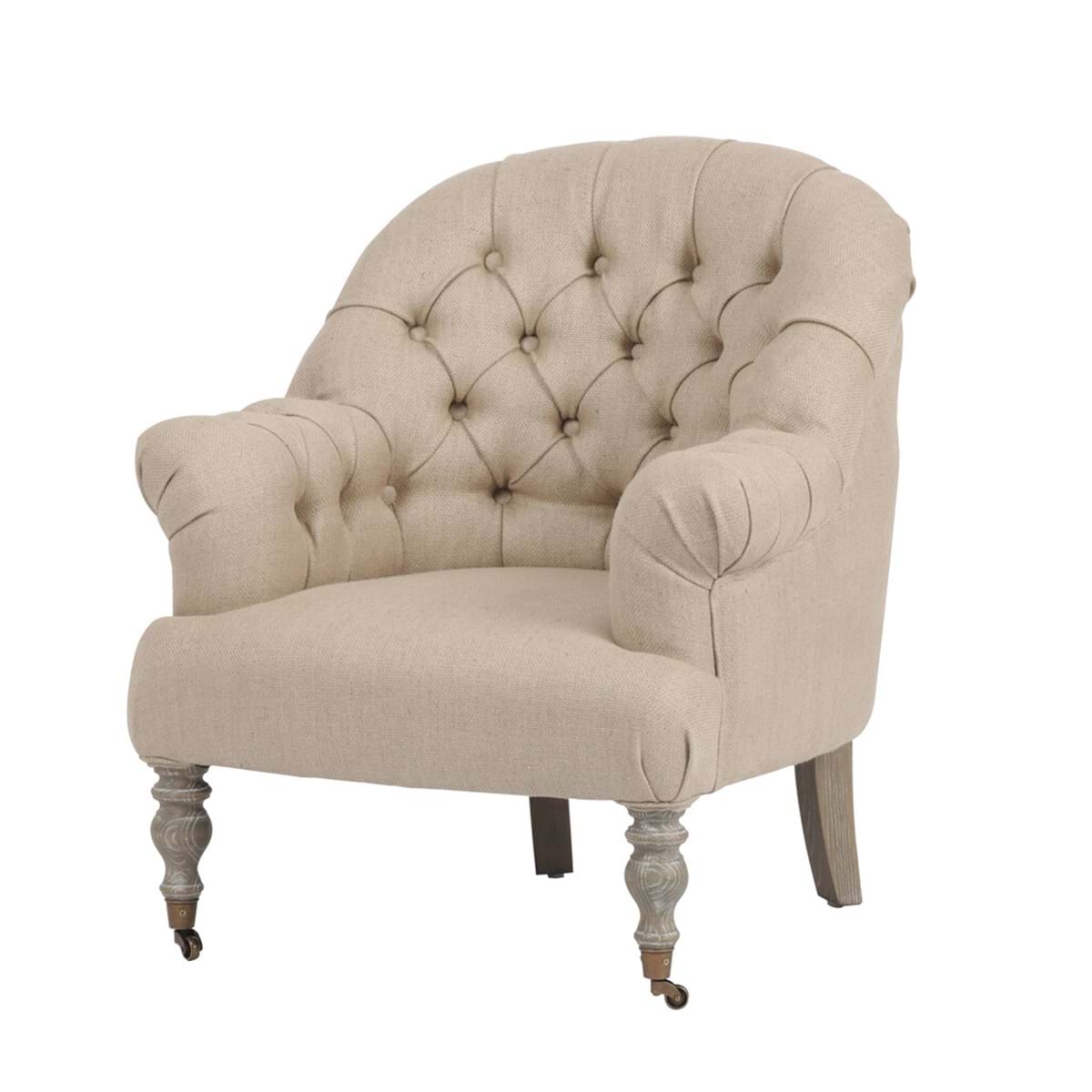 POLTRONA OAK - LINO COLOR TORTORA