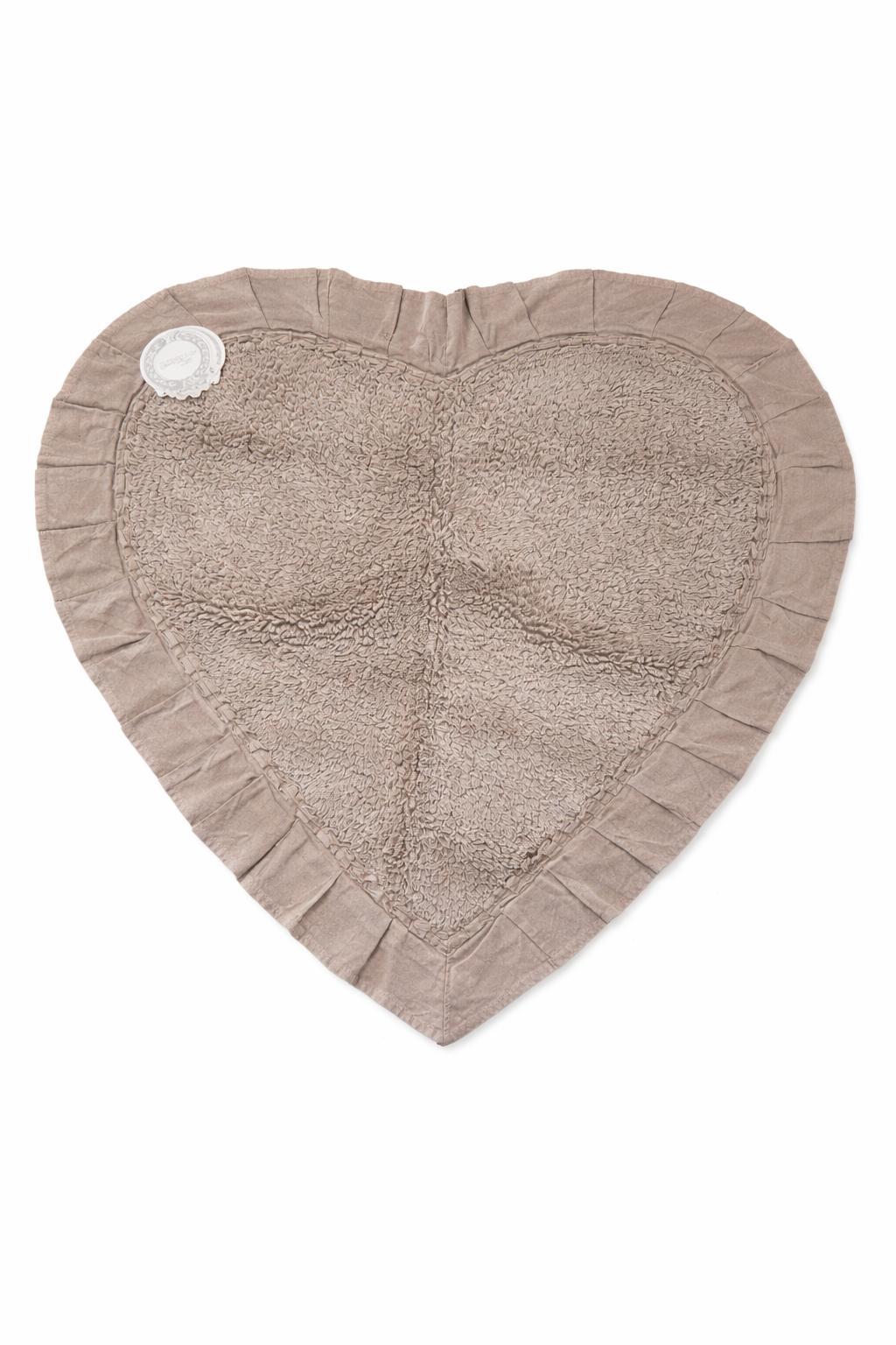 Tappeto Cuore con frills cm 50x65