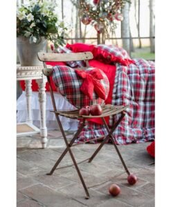 CUSCINO A CUORE TARTAN