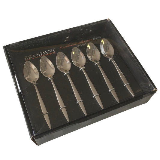 CUCCHIAINO MOKA STRETCH SET 6 PZ INOX