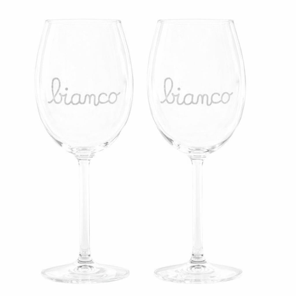 Set 2 calici  BIANCO 77cl
