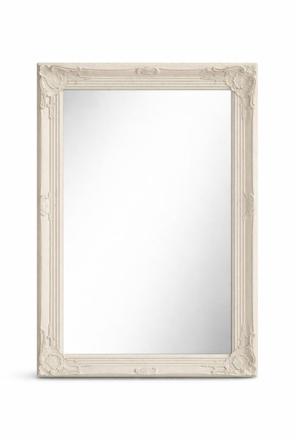 Specchio stile francese con cornice decorata cm 72x61