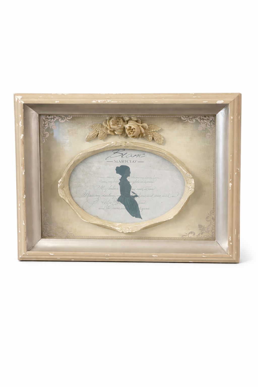 Quadro / Portafoto shabby chic – 25,5 x 5,3 x 30,5 cm