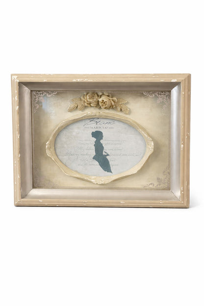 Quadro / Portafoto shabby chic – 25,5 x 5,3 x 30,5 cm