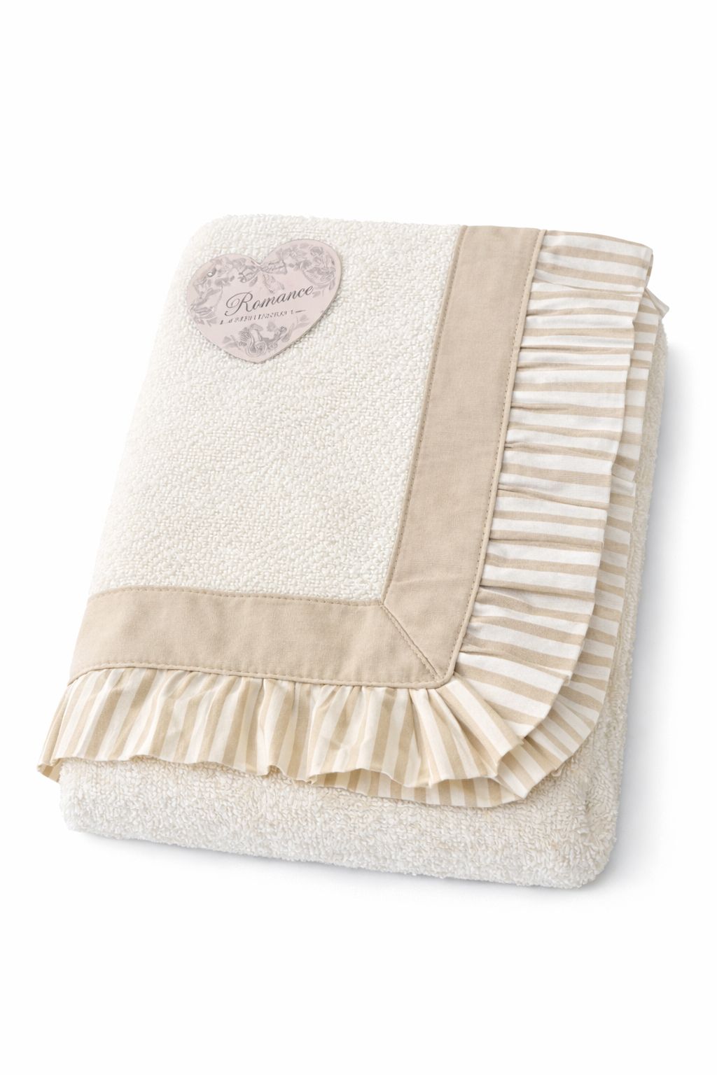 Tappetino Bagno con Balza Decorativa – 76x57 cm