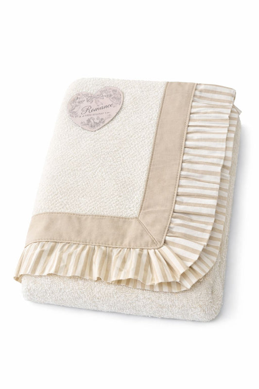 Tappetino Bagno con Balza Decorativa – 76x57 cm