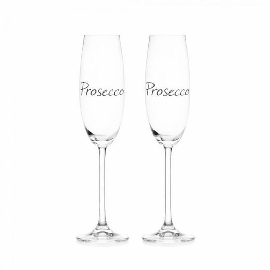 Set 2 flute PROSECCO 23cl