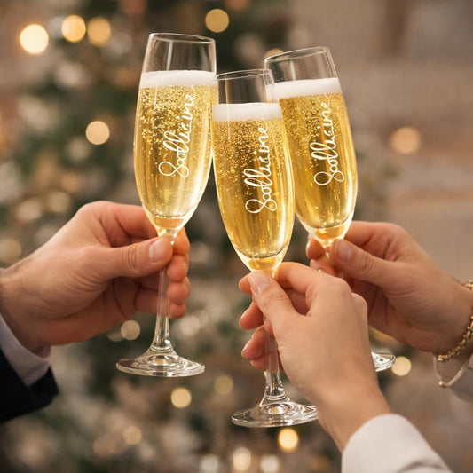 Set 2 flute  BOLLICINE 23cl