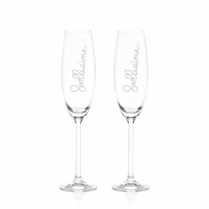 Set 2 flute  BOLLICINE 23cl