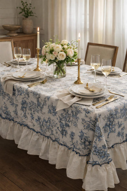 Tovaglia “Toile Élégance” cm 140x180 + gale cm 10