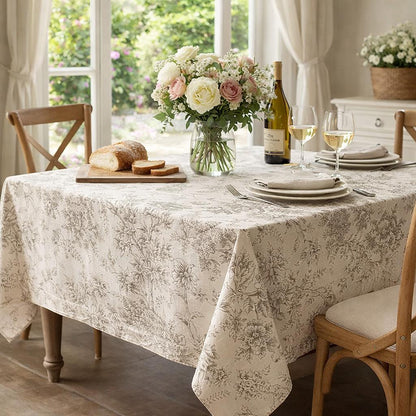 Tovaglia cerata “Toile de Jouy” cm 140x180