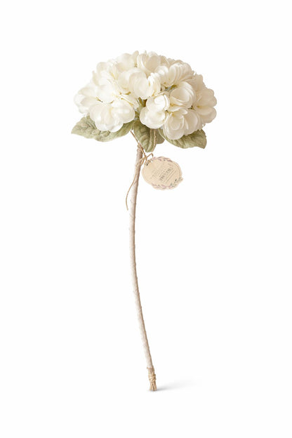 Fiore decorativo ortensia bianca – eleganza senza tempo L.70cm