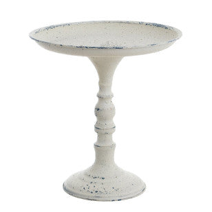 Alzatina metallo shabby