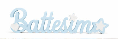 SCRITTA DECORATIVA "BATTESIMO"