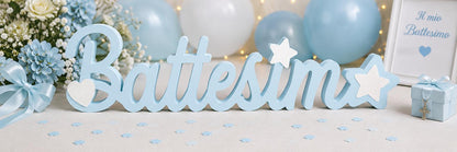 SCRITTA DECORATIVA "BATTESIMO"