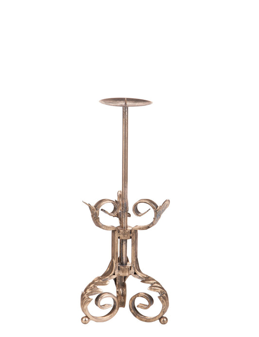 CANDELIERE IN METALLO  BRONZO