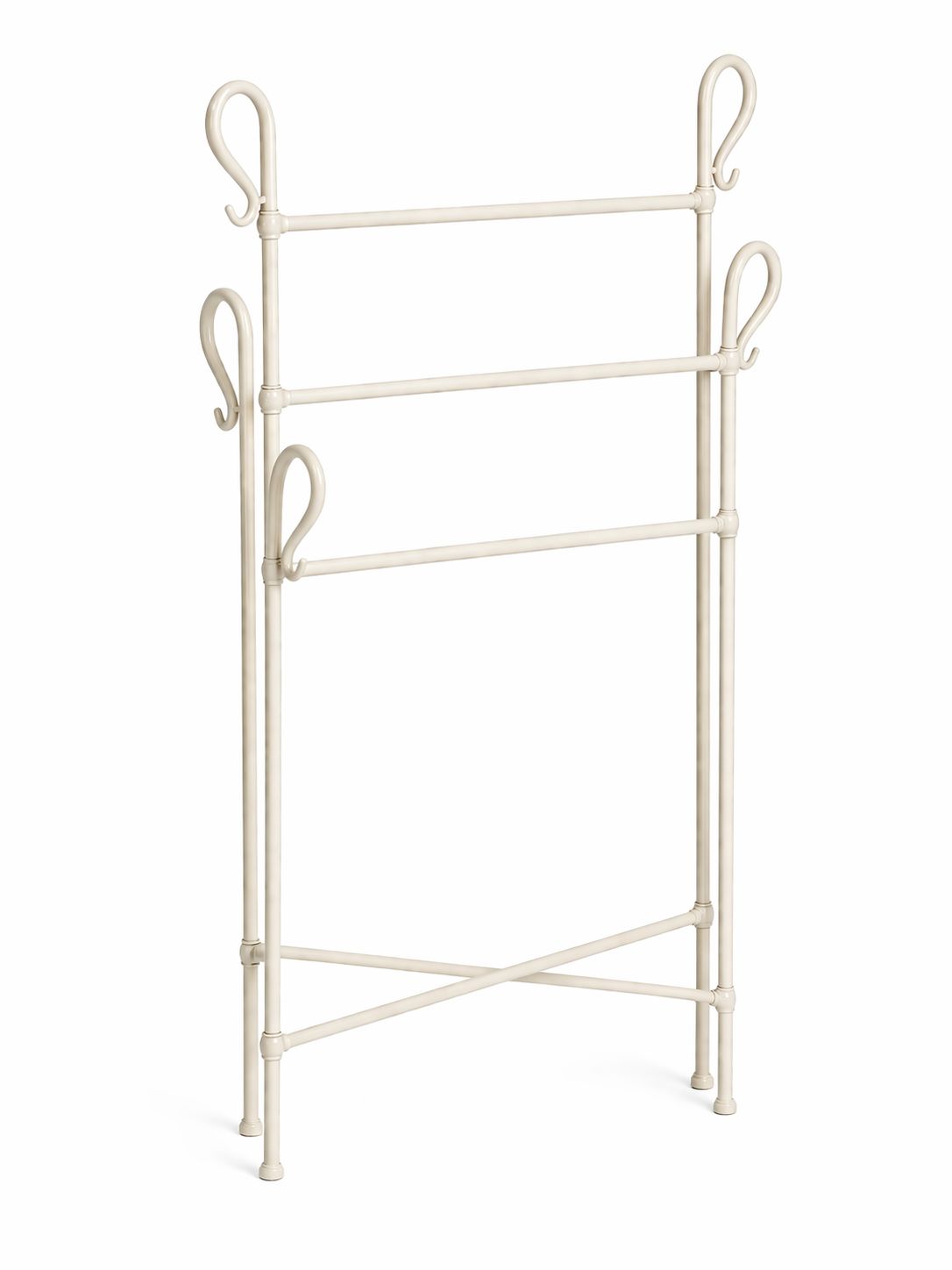 Porta Asciugamani 3 Livelli in Metallo – Stile Shabby Chic- h.103cm x L.47cm