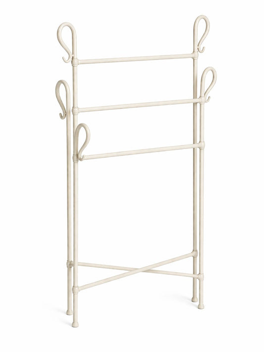 Porta Asciugamani 3 Livelli in Metallo – Stile Shabby Chic- h.103cm x L.47cm