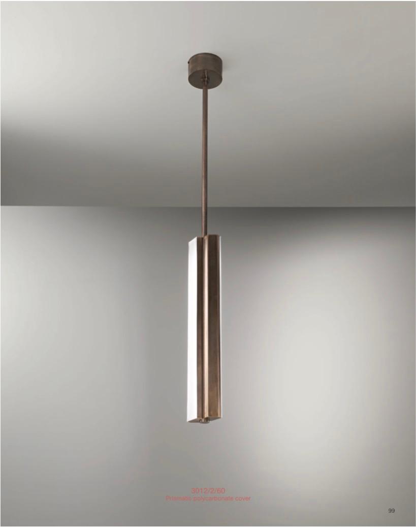 Sospensione 3012/2/40-H108 - L 12 STRIP LED 20W