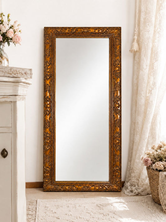 Specchio Barocco Bronzo Anticato – Eleganza senza tempo - cm 80x200